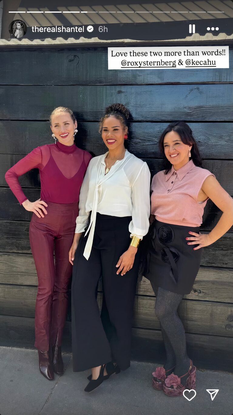 Roxy Sternberg, Shantel VanSanten, and Keisha Castle-Hughes are captured behind the scenes of the FBI: Most Wanted Season 6 finale.