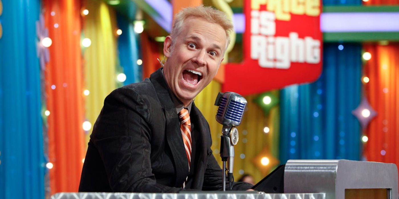 George Gray on the set of The Price is Right.