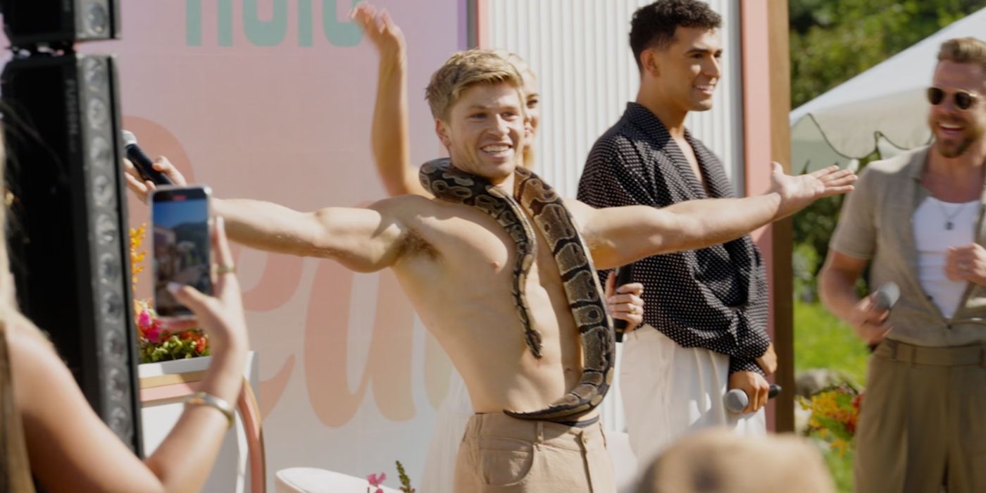 Robert Irwin appears at the Hulu's Get Real event to announce his appearance on 'Dancing with the Stars.'