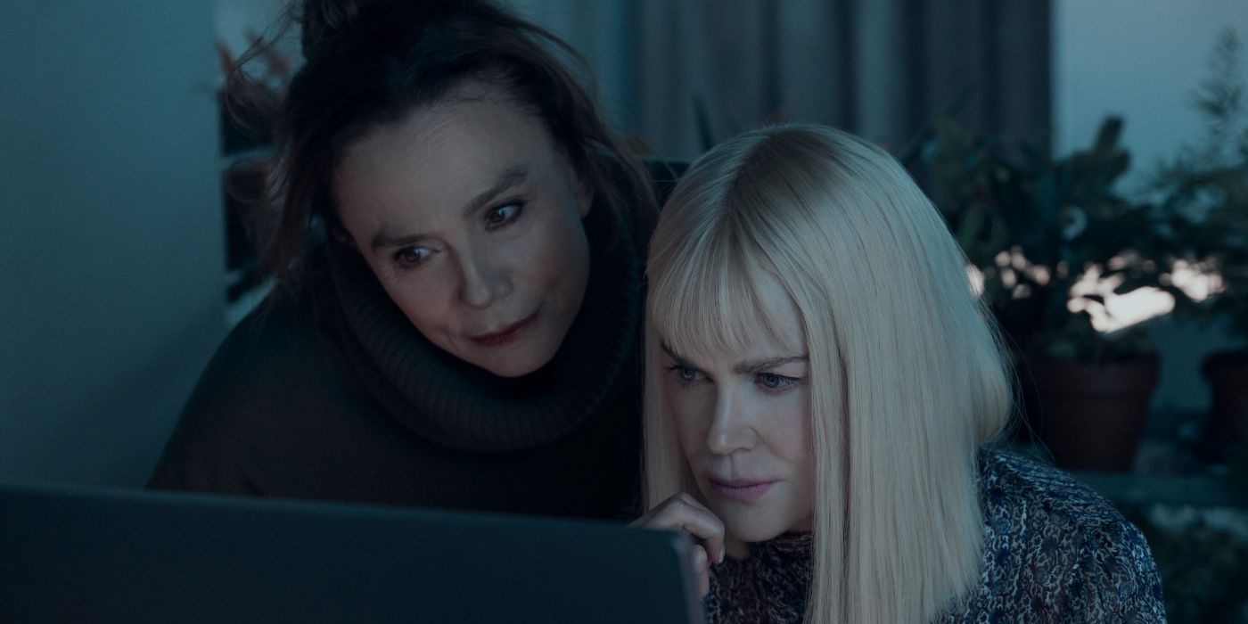 Lena Olin and Nicole Kidman in Nine Perfect Strangers Season 2