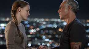 Madison Lintz as Maddie and Titus Welliver as Harry in Bosch: Legacy.