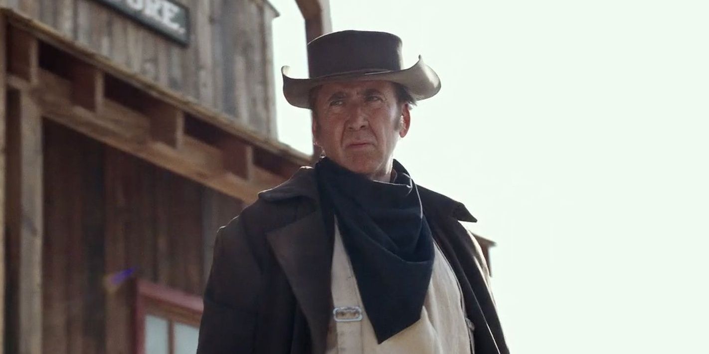 Nicolas Cage como Colton Briggs da maneira antiga