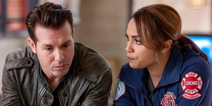 Antonio Dawson (Jon Seda) with his sister Gabby Dawson (Monica Raymund) in Chicago P.D.