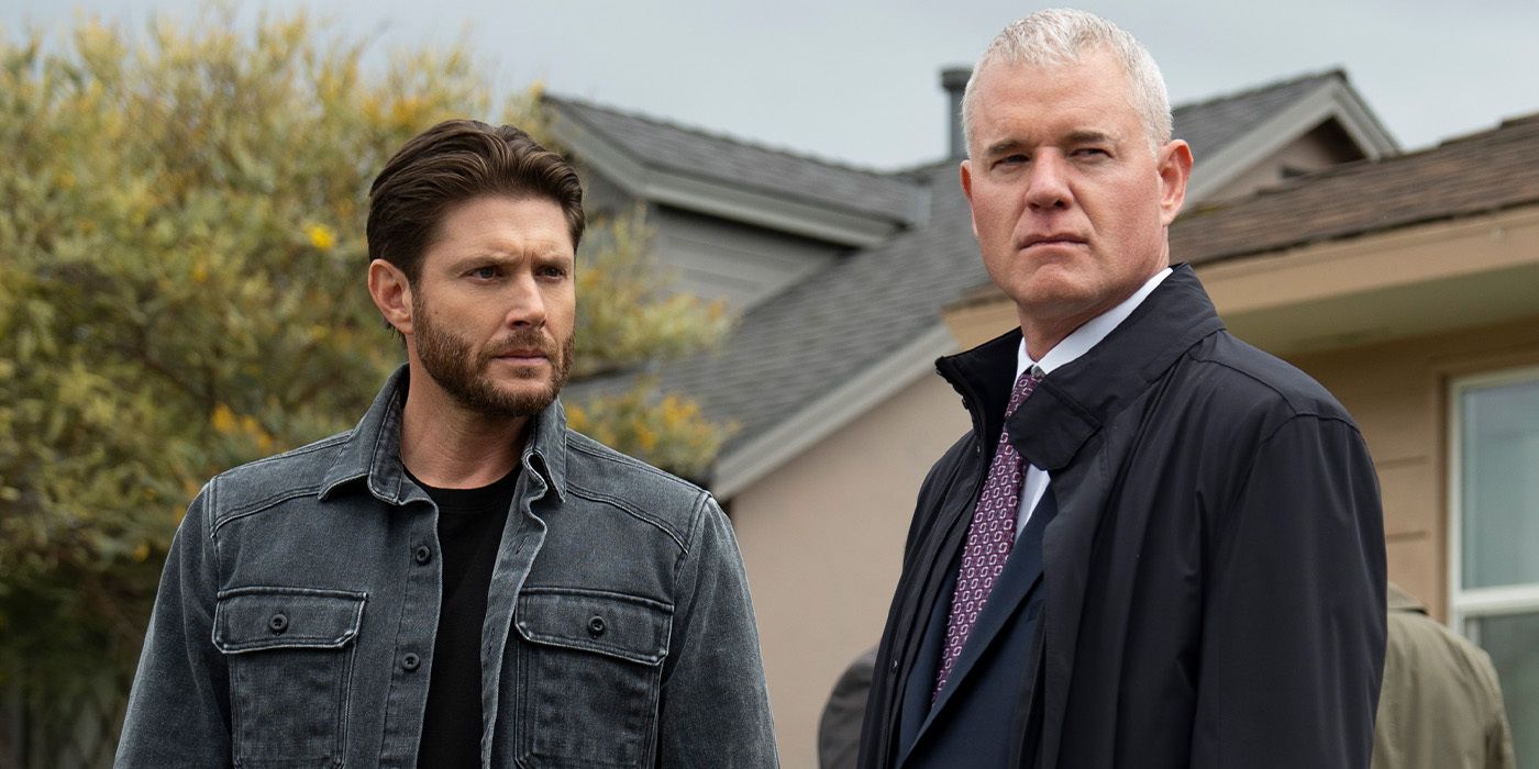 Jensen Ackles and Eric Dane's characters look suspiciously off camera in 'Countdown'