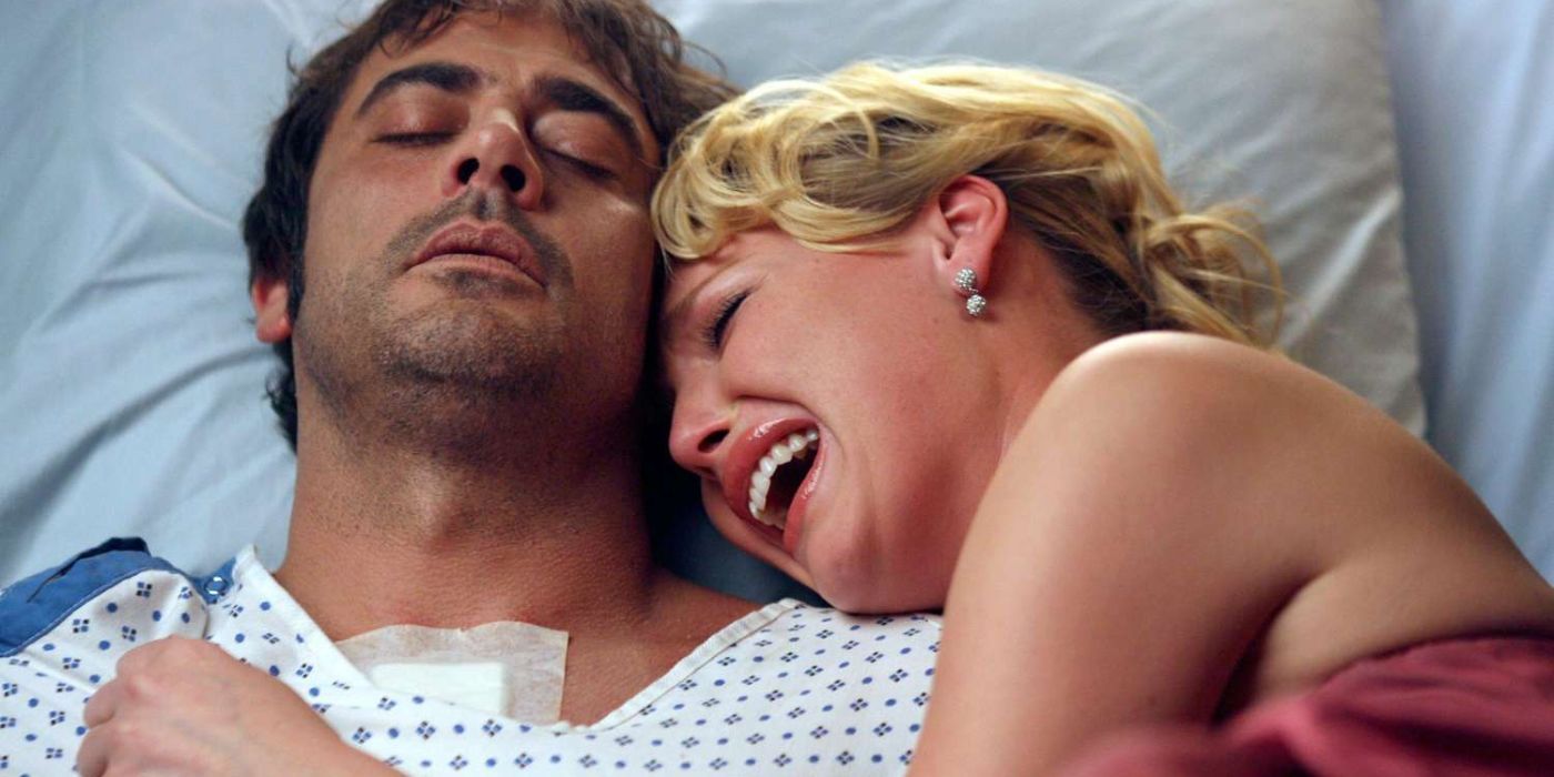 Denny and Izzie in Grey's Anatomy