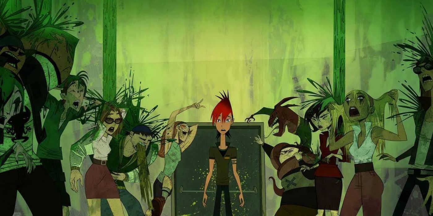 People in pain in Detentionaire