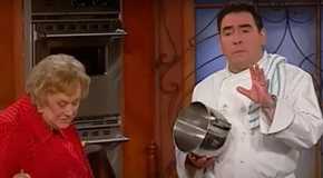 Julia Child and Emeril on Emeril Live