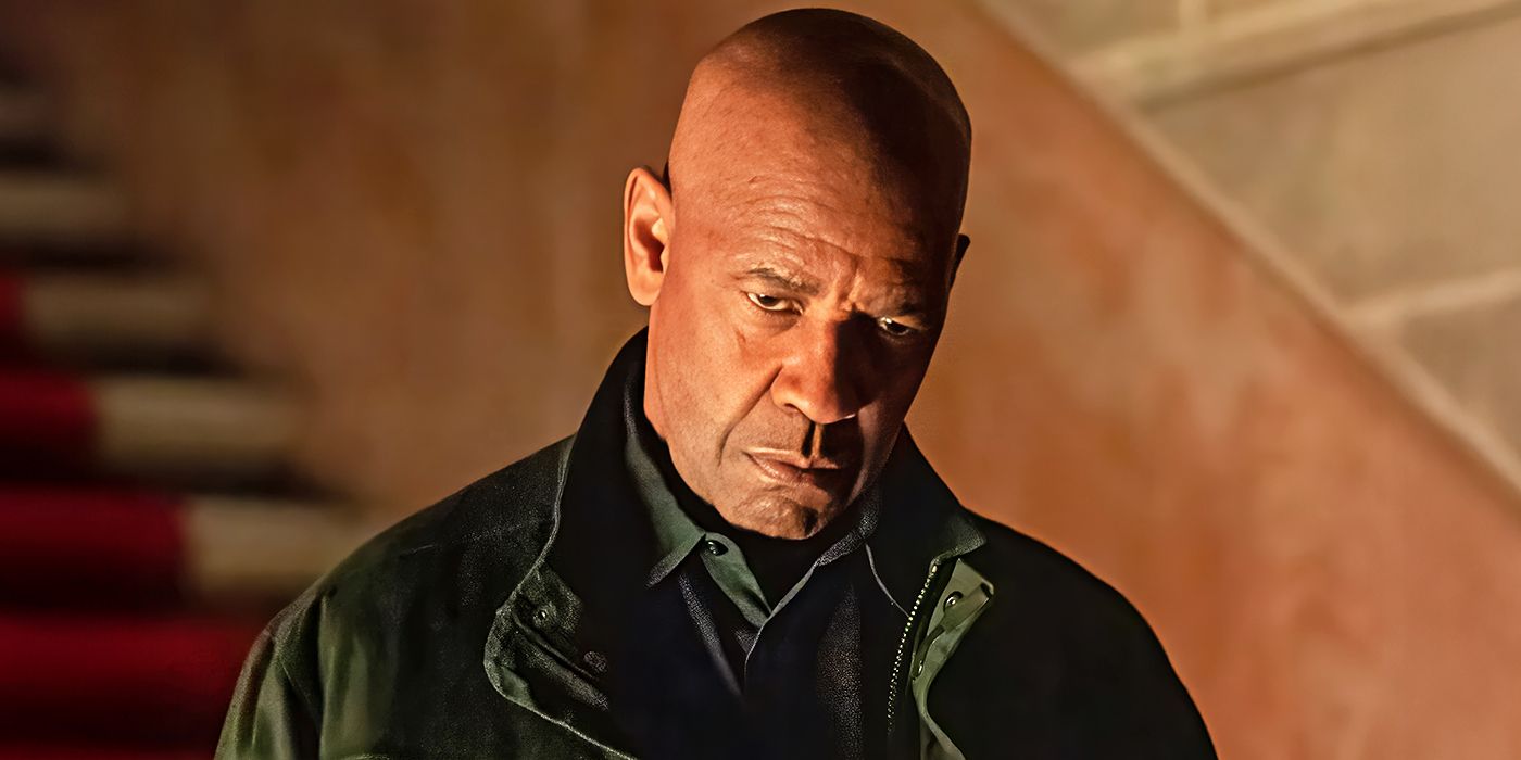 Denzel Washington como Robert McCall no empate 3