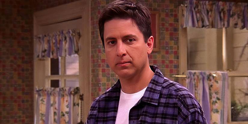 Ray (Ray Romano) looking annoyed on Everybody Loves Raymond.