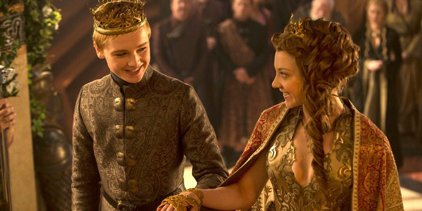King Tommen Baratheon marries Margaery Tyrell