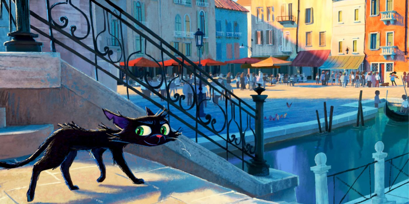 Pixar’s New Movie ‘Gatto' Just Revealed a Stunning Animation Style They've Never Used Before