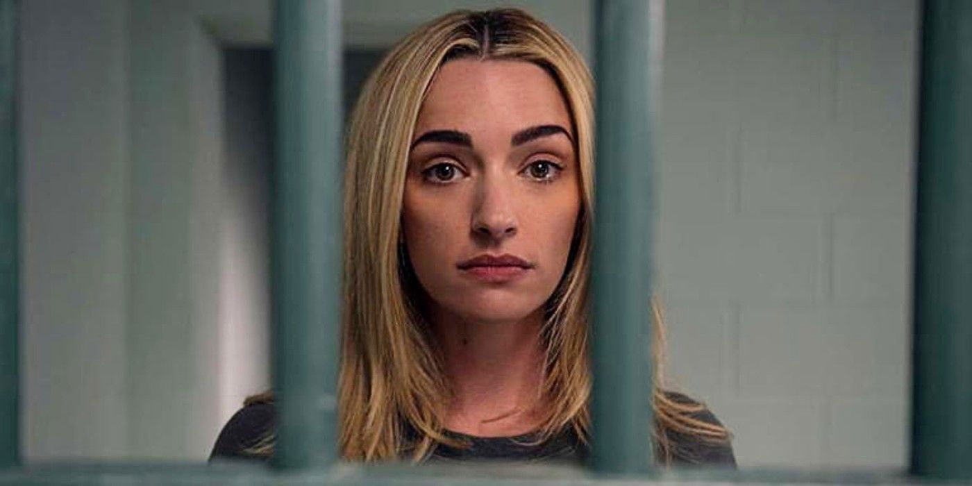 Georgia Miller in jail in Ginny and Georgia Season 3.