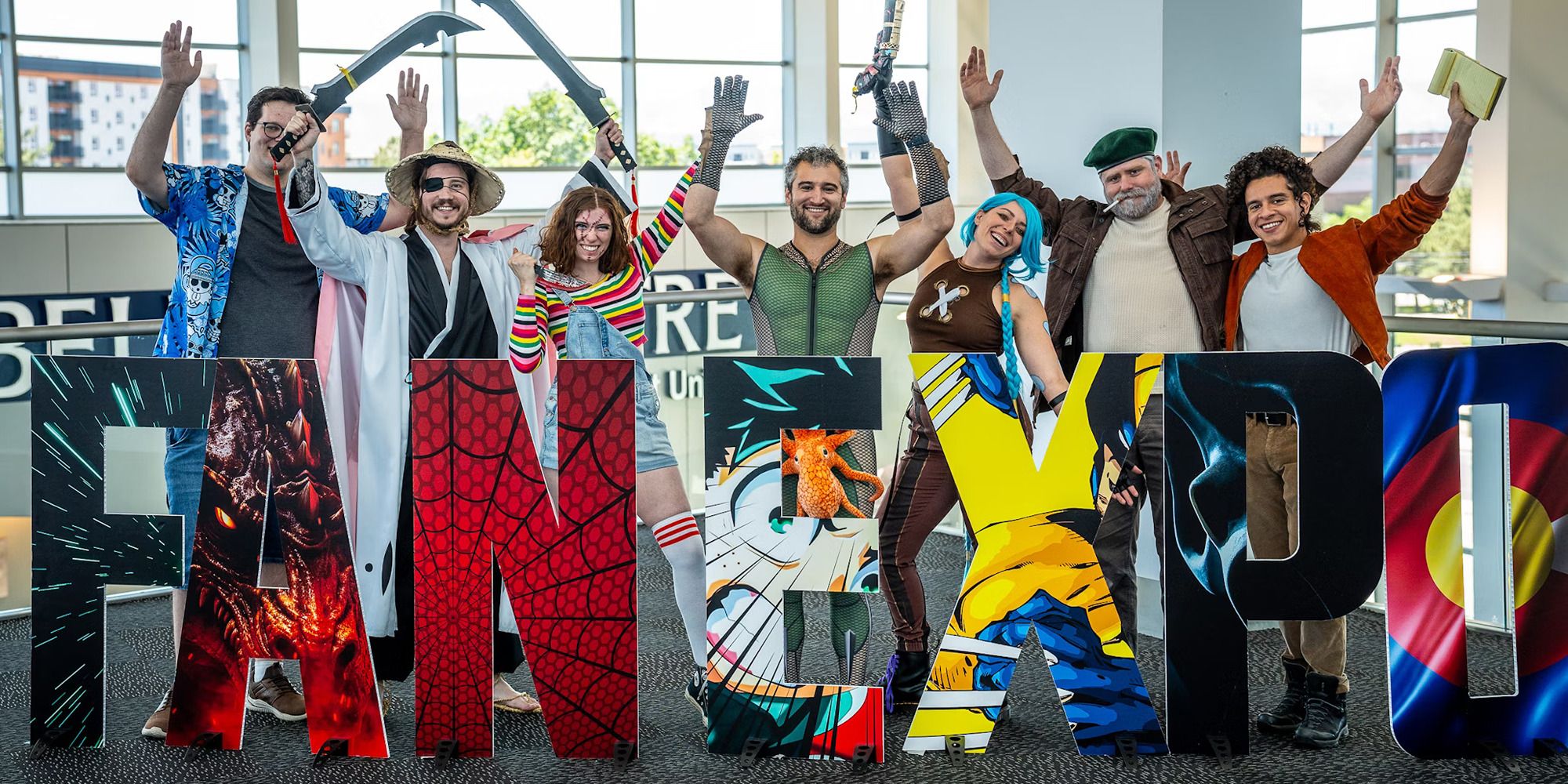 Group of fans at FAN EXPO Denver