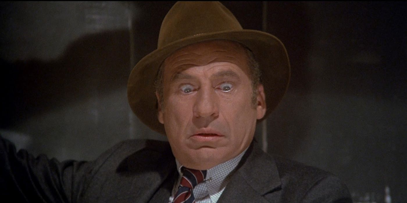Mel Brooks as Dr. Thorndyke in 'High Anxiety' (1977)