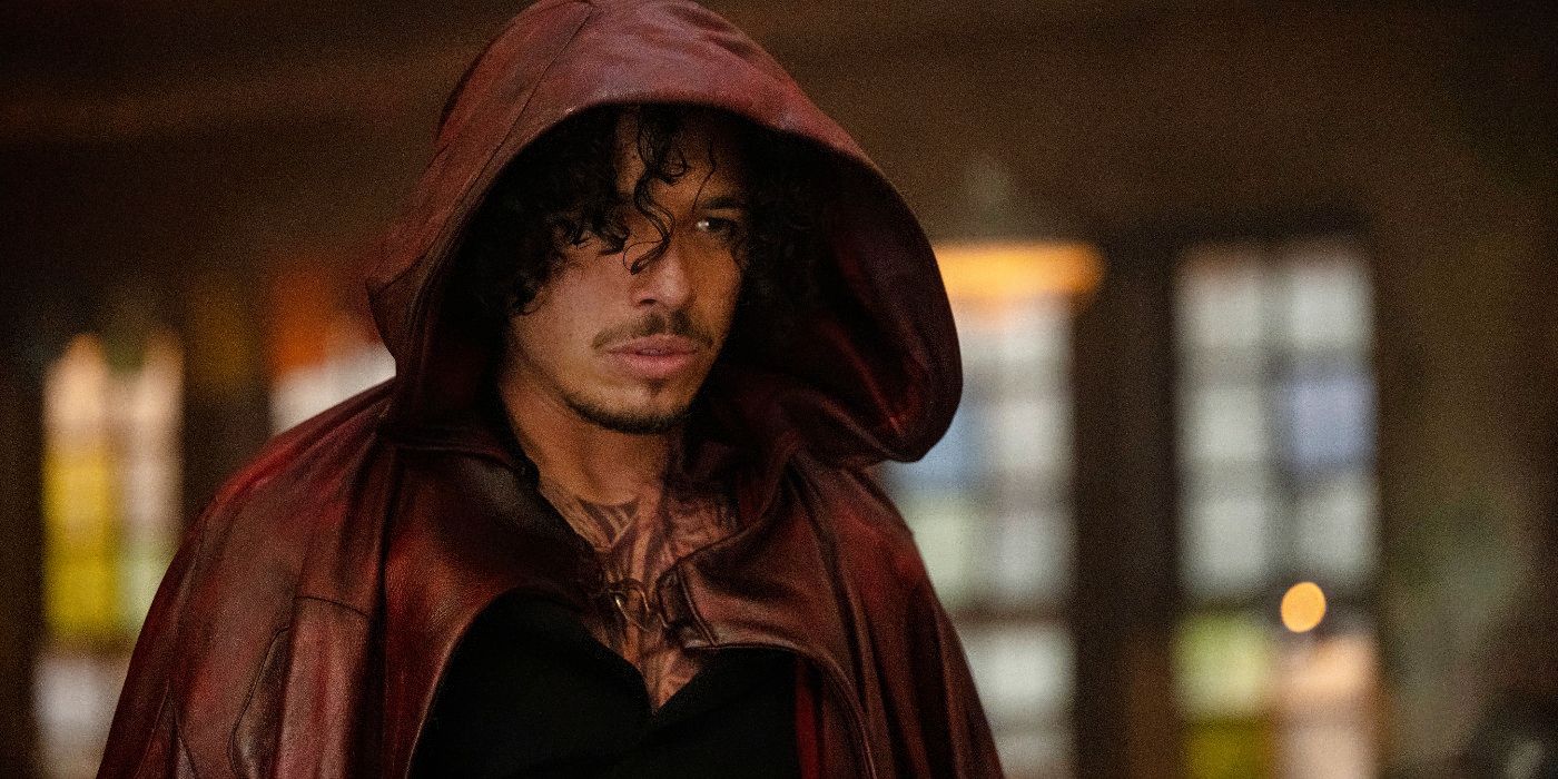 Anthony Ramos wearing the hood in Ironheart Episode 3