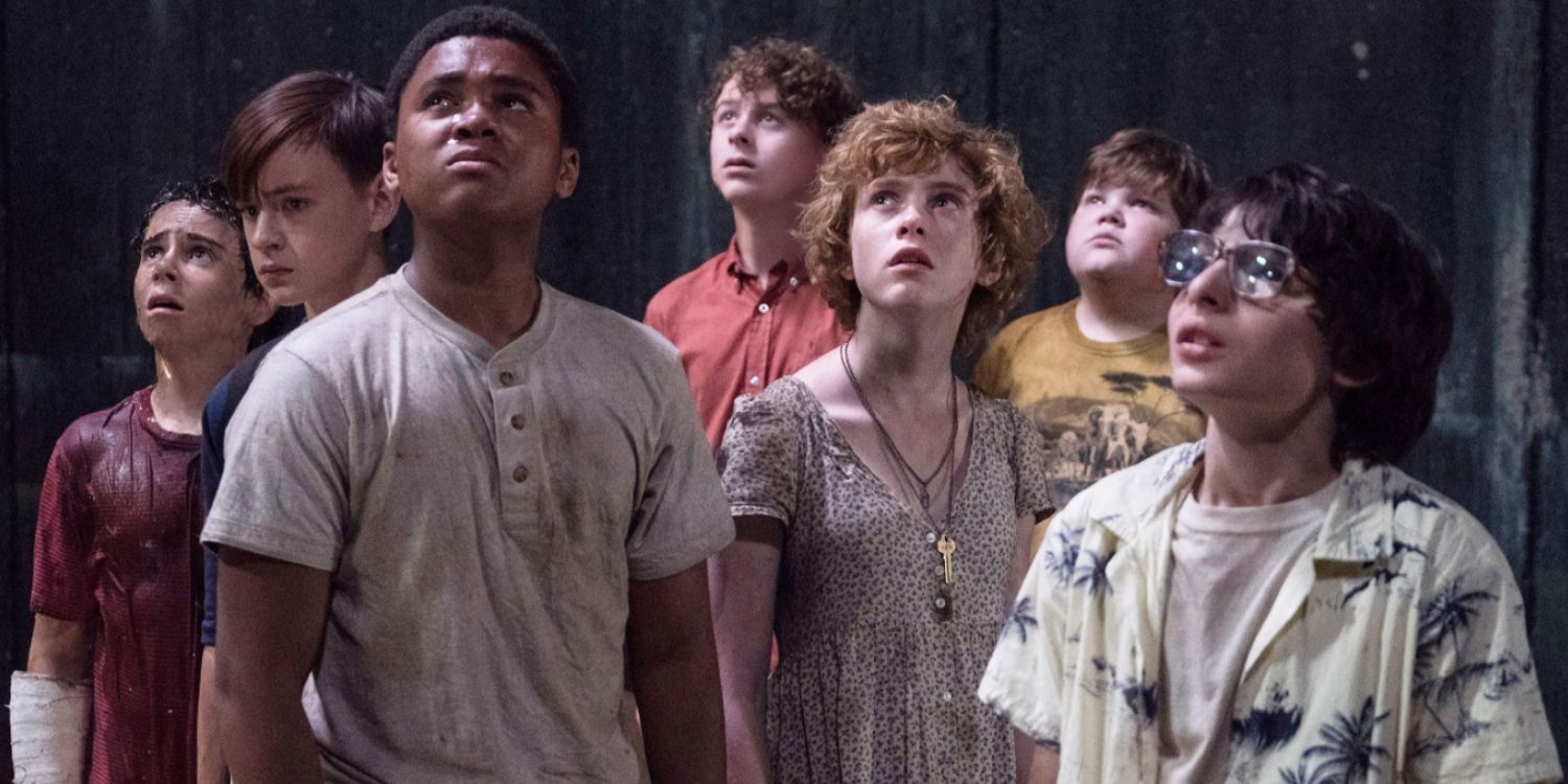 The cast of The Losers Club in 'It' 2017