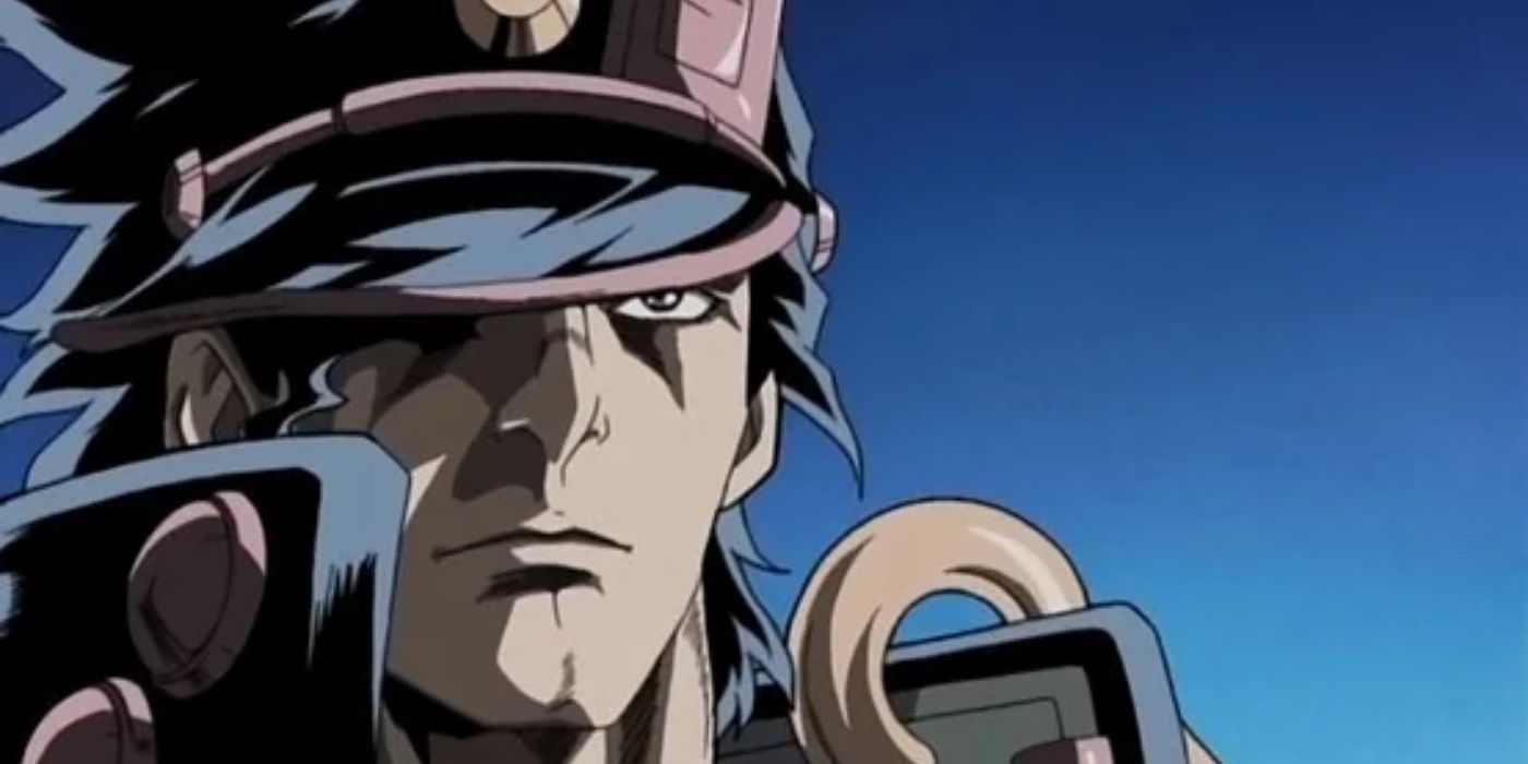Jotaro Kujo from the 2000 OVA Jojo's Bizarre Adventure