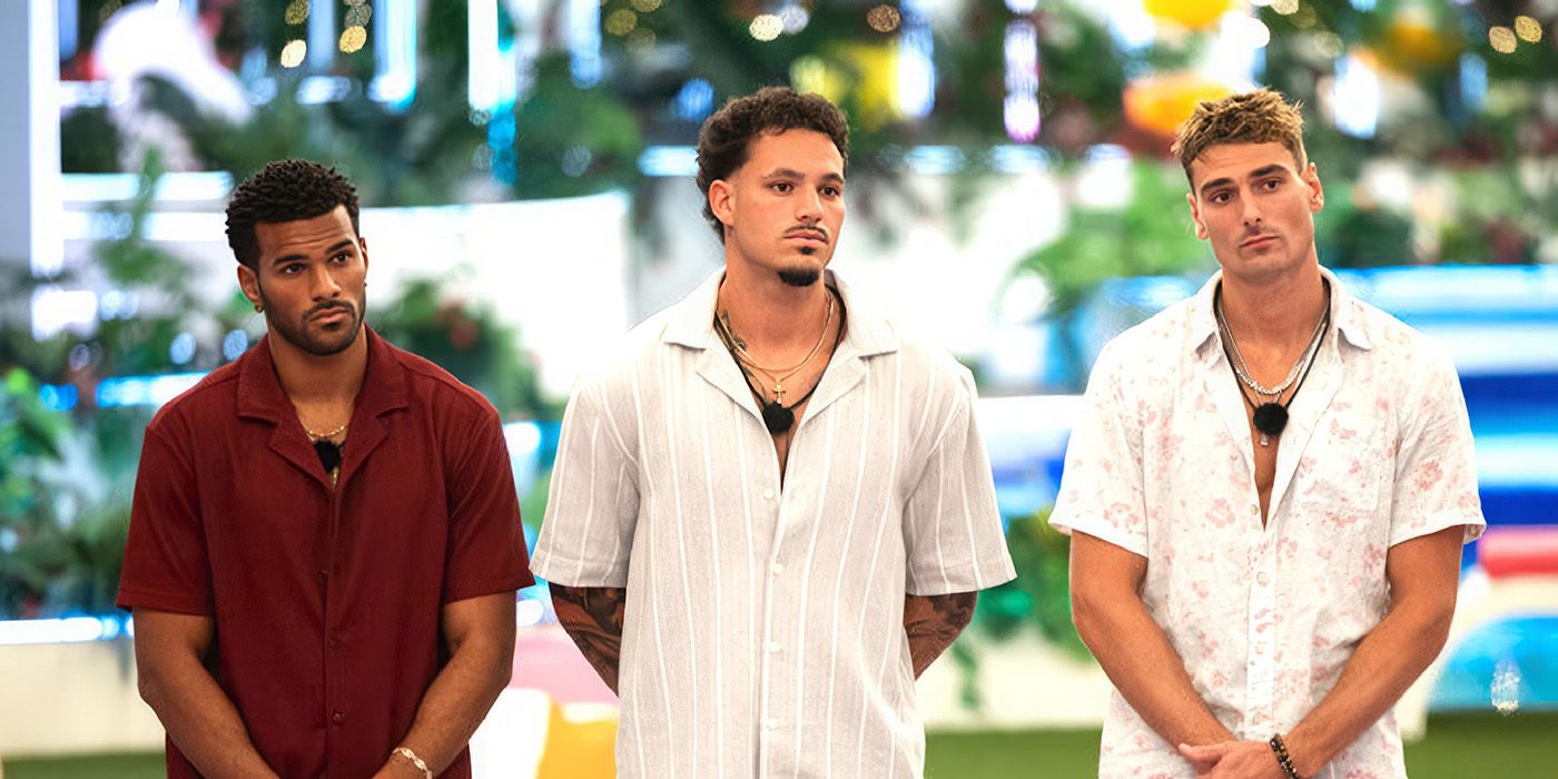Love Island USA Temporada 7 eliminações - Jeremias, Pepe e Austin esperam para ouvir