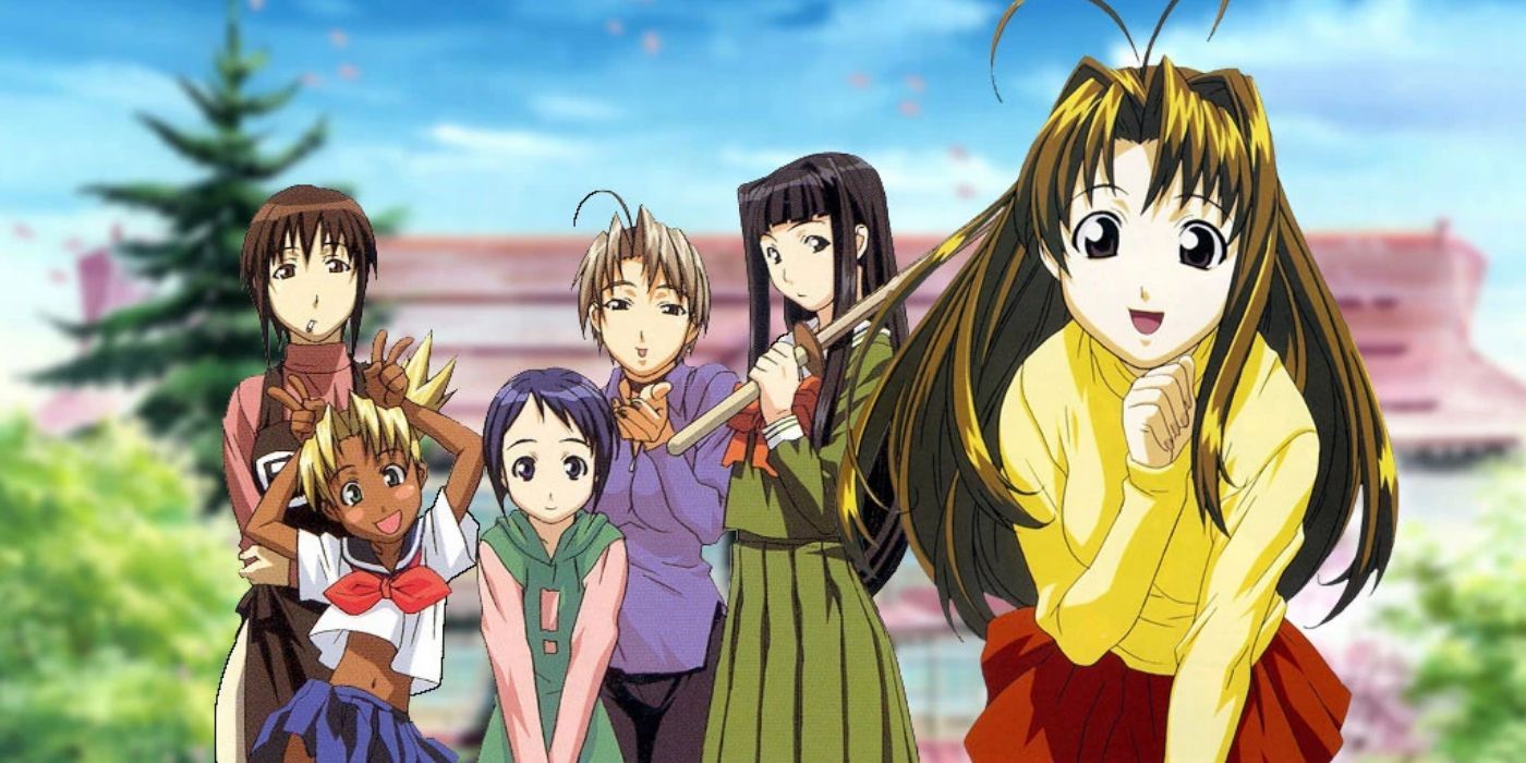 The cast of Love Hina