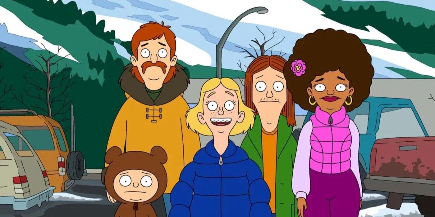 Lua, Lobo, Judy, Ham e Honeybee no Grande Norte