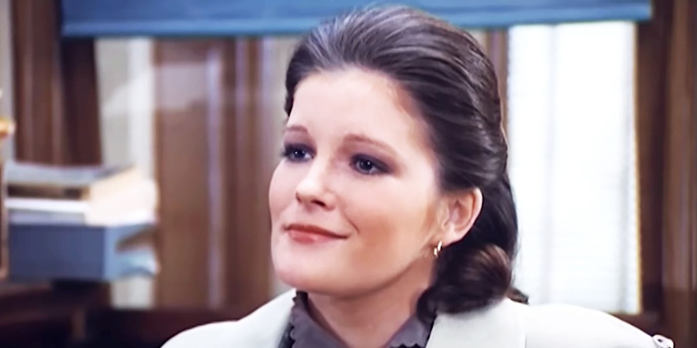 A close-up of Mrs. Columbo in the series of the same name.