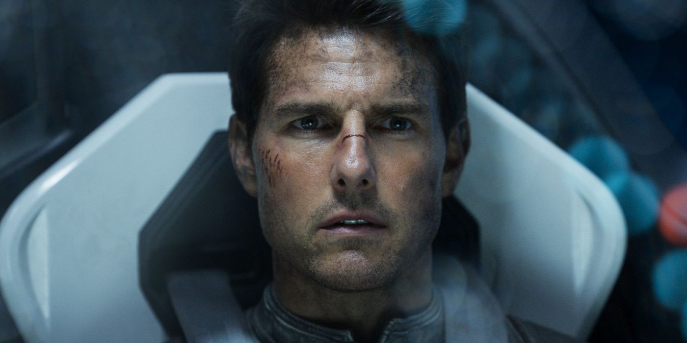 Tom Cruise as Jack in Oblivion