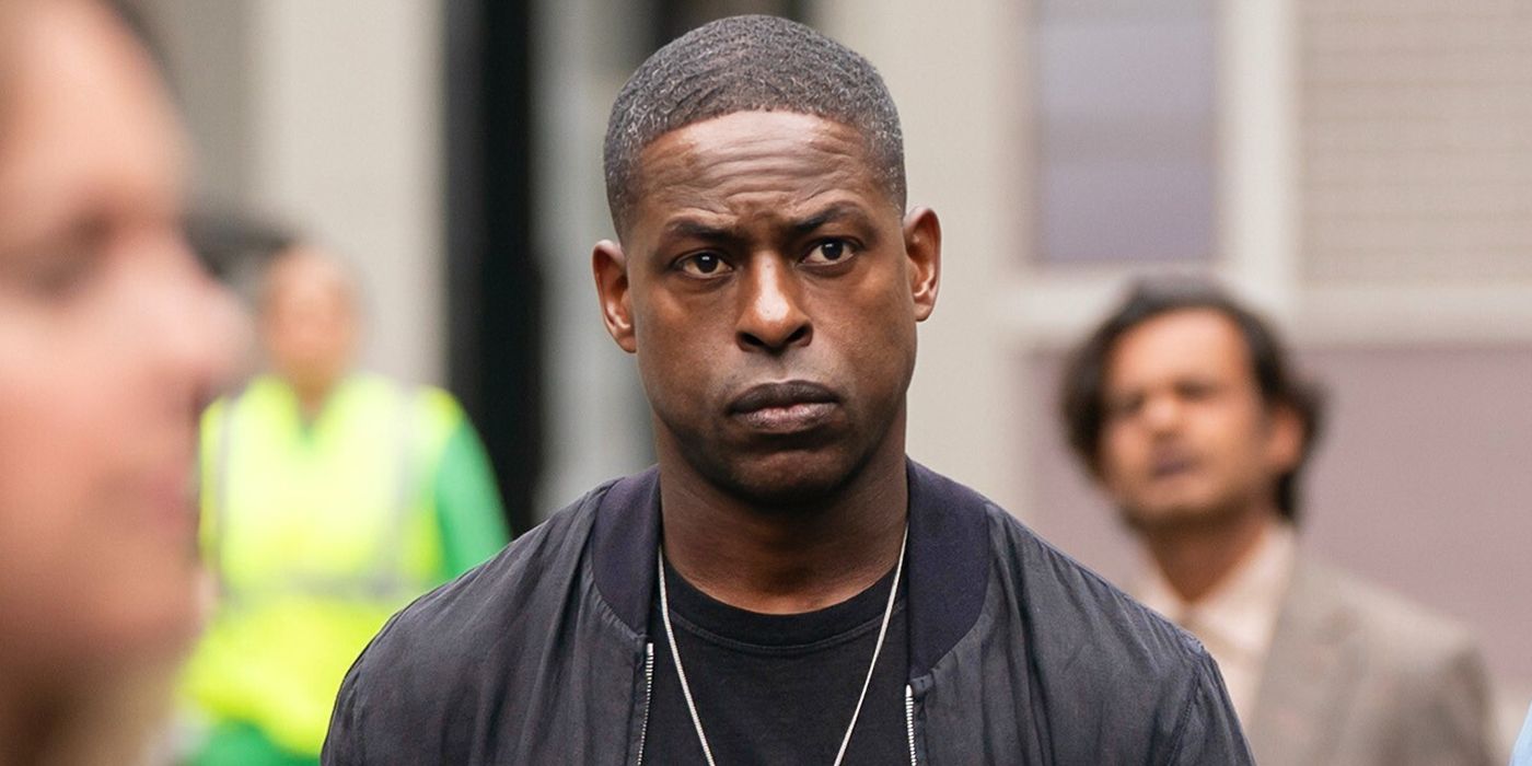 Sterling K. Brown as Xavier Collins looking thoughtful in Paradise.