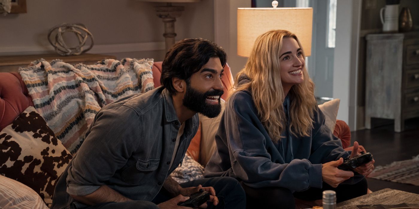 Raymond Ablack e Brianne Howey em Ginny & Georgia temporada 3