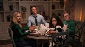 Diesel La Torraca, Antonia Gentry, Scott Porter, and Brianne Howey in Ginny & Georgia Season 3