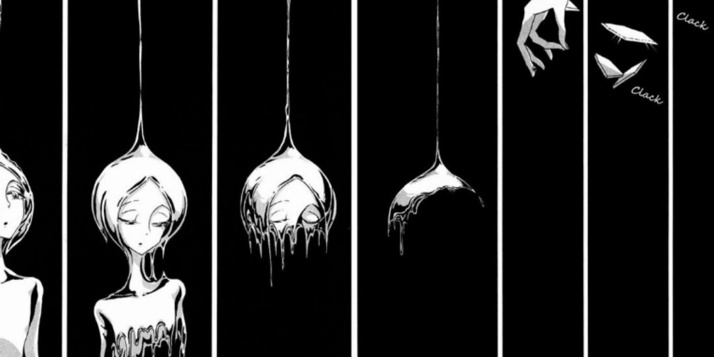 Phos being remade in Land of the Lustrous