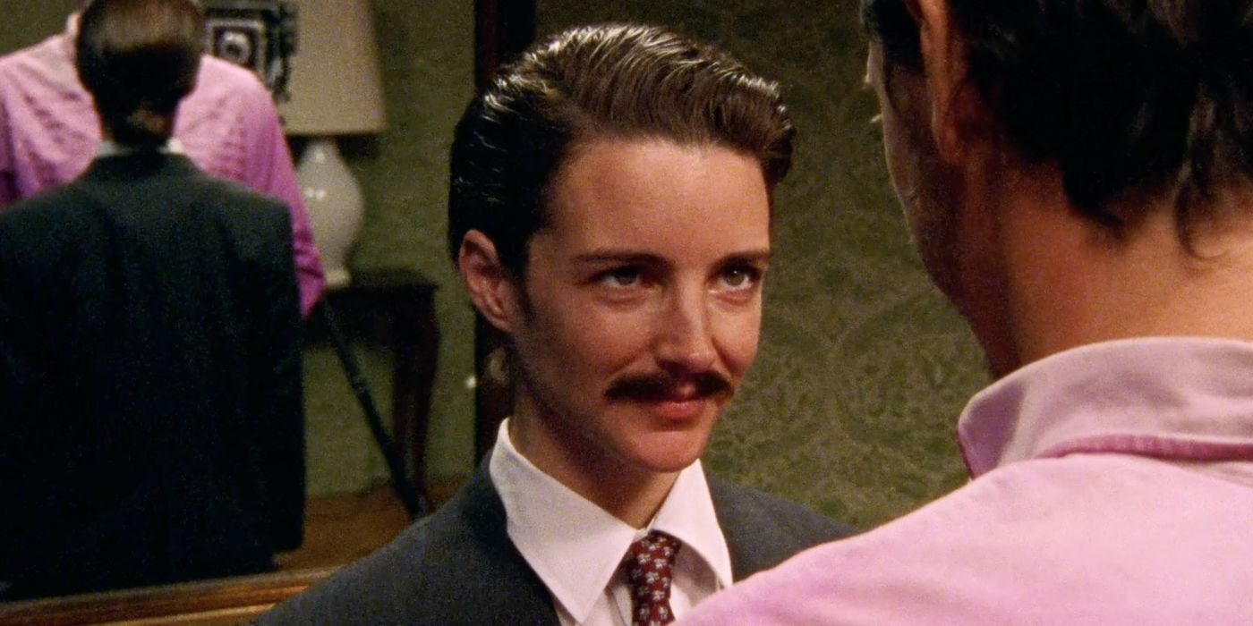 Charlotte in drag on Sex and the City