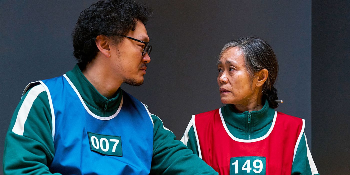 Young-Syst (Whing Dog-S) Tatalking Tohill the Mother, Gice (Kang-ae-sim) na 3ª temporada de jogos de lula