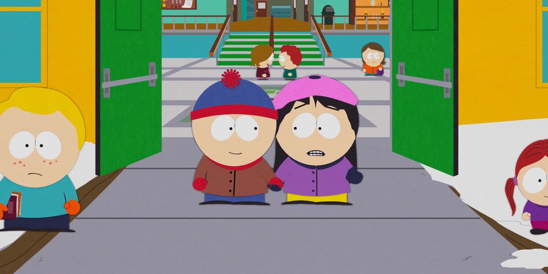 Stan e Wendy em 'South Park'