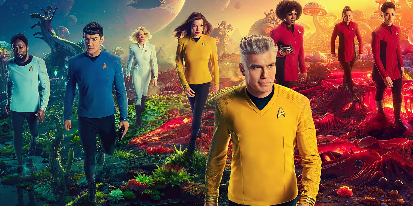 The key art for Star Trek: Strange New Worlds season 3.