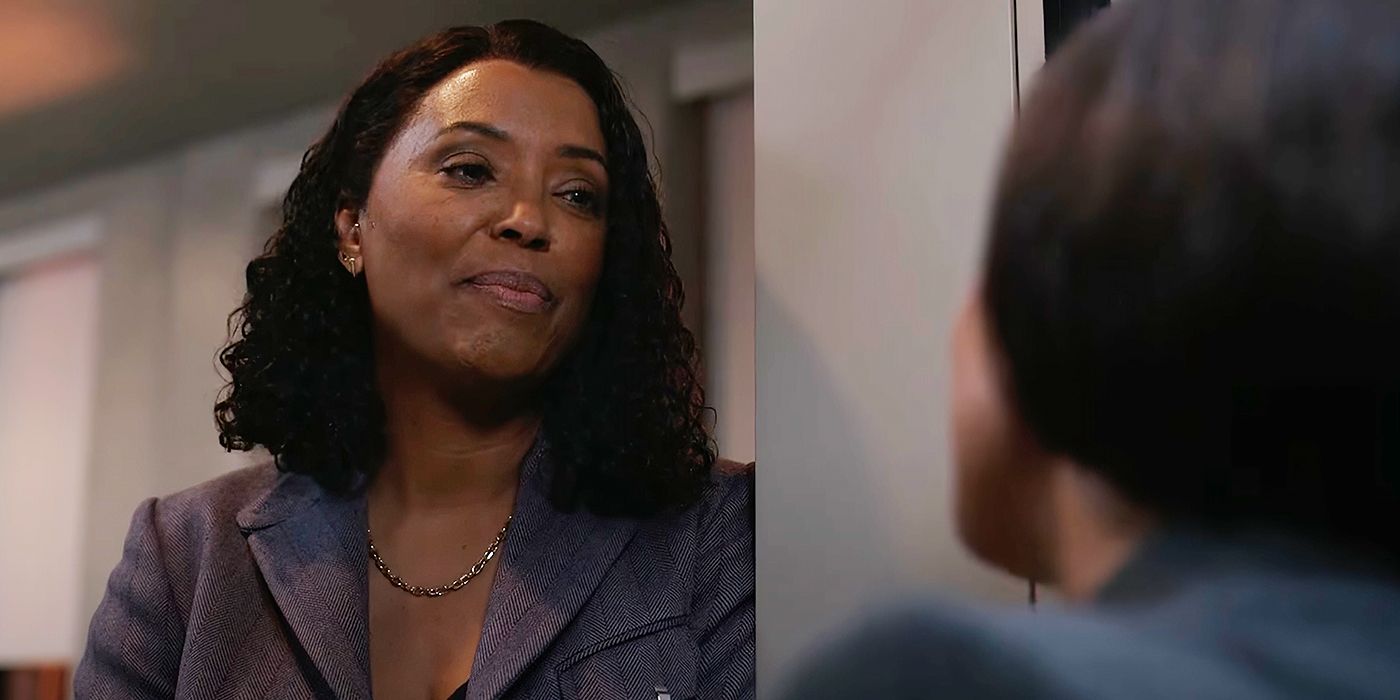 Aisha Tyler smiling in Criminal Minds: Evolution