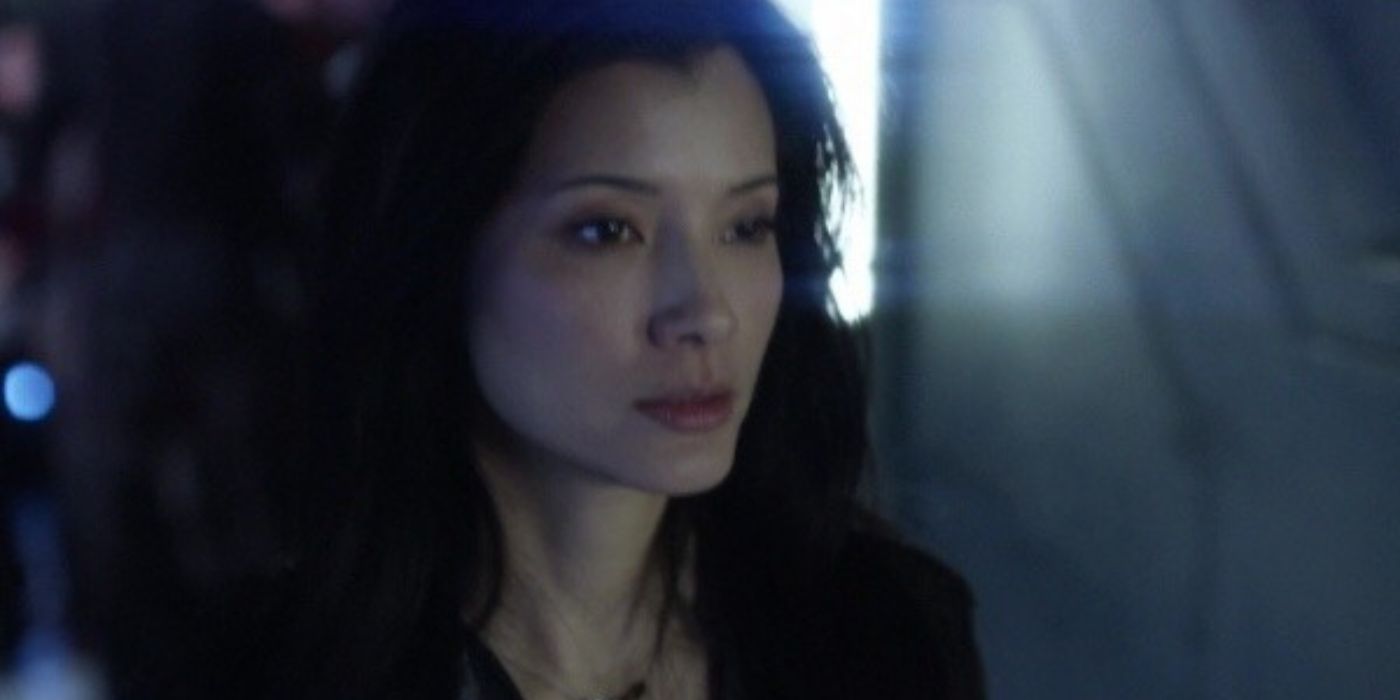 Kelly Hu as Callie Cartwig in the pilot of 'The 100.'
