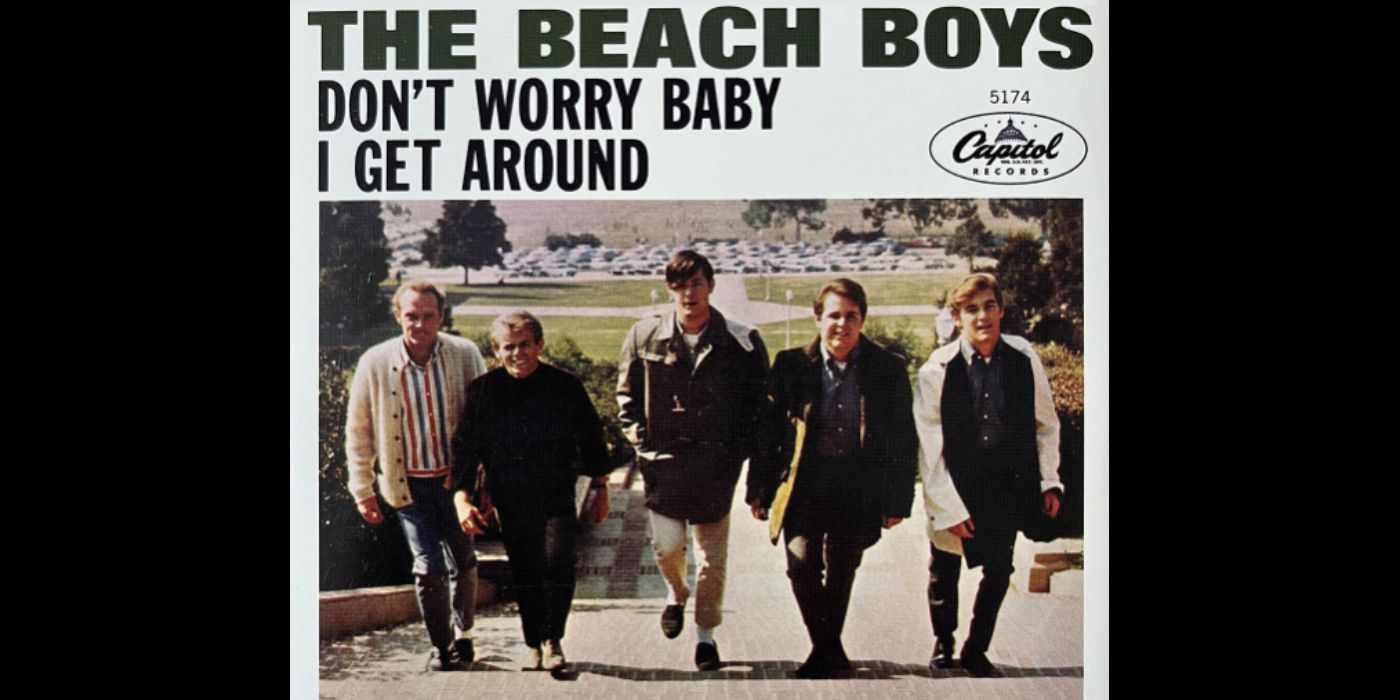 The Beach Boys - I Get Around and Don't Worry Baby - single cover