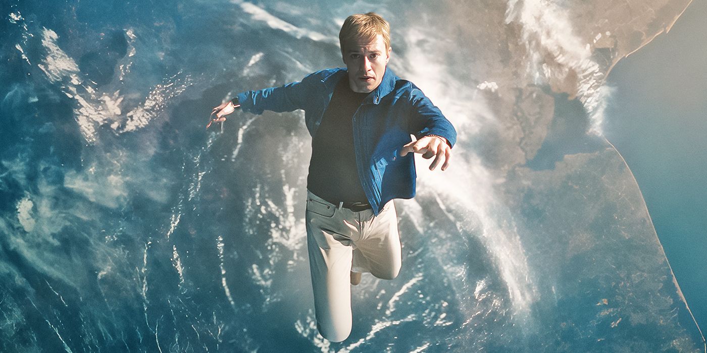 Johnny Storm in space in The Fantastic Four: First Steps