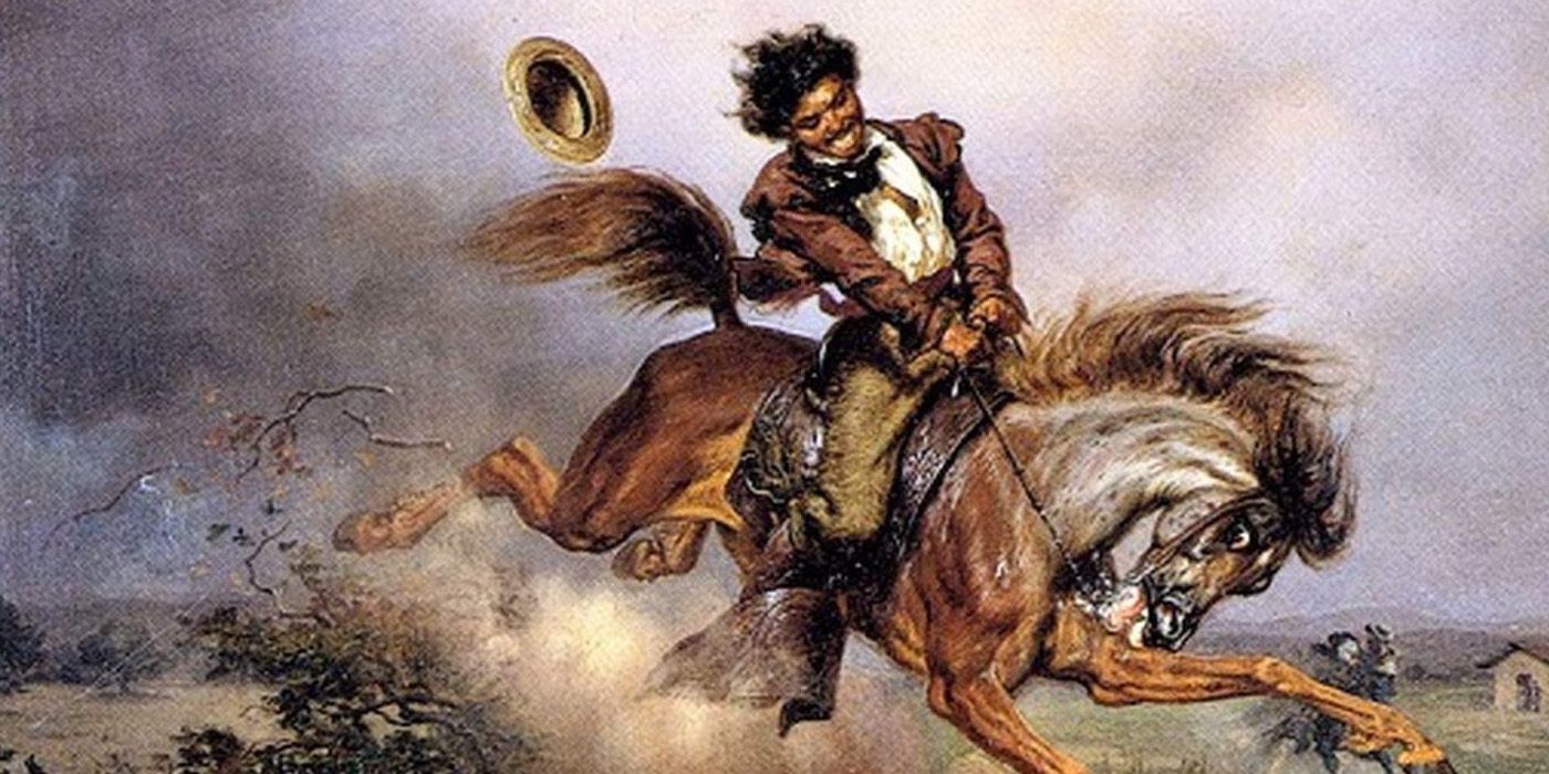 Painting of Joaquin Murrieta via Zuri Swimmer/Alamy Photo