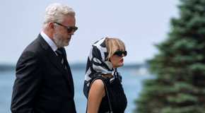 Emily Alyn Lind as Cadence Sinclair with David Morse as her grandfather Harris in We Were Liars