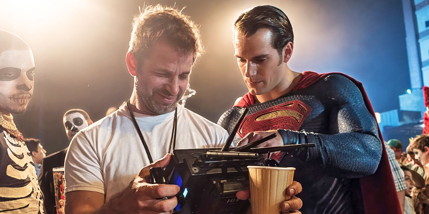 Zack Snyder ve Henry Cavill, Man of Steel'de