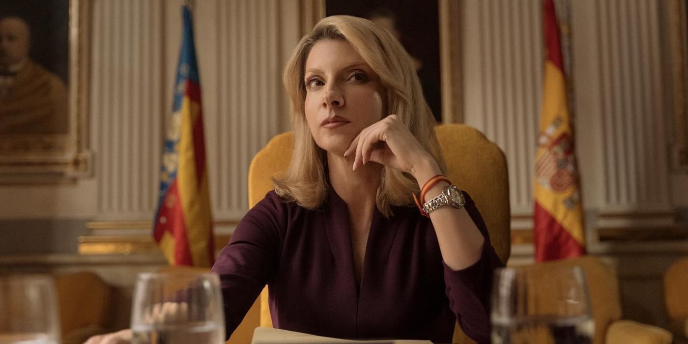 Najwa Nimri as Patricia Segura in 'Breathless' on Netflix