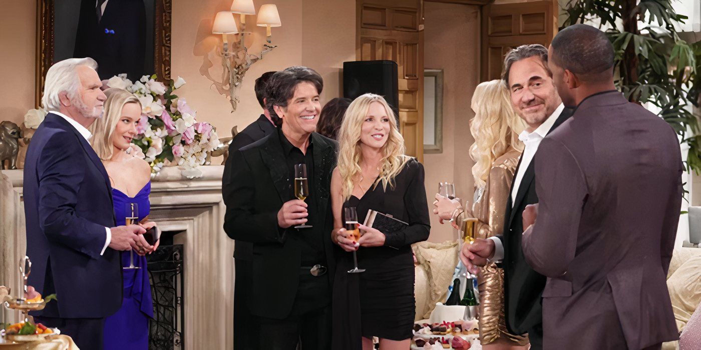 Danny ve Cricket gibi Michael Damian ve Lauralae Bell, cesur ve güzeldeki Forresters'ı ziyaret ediyor
