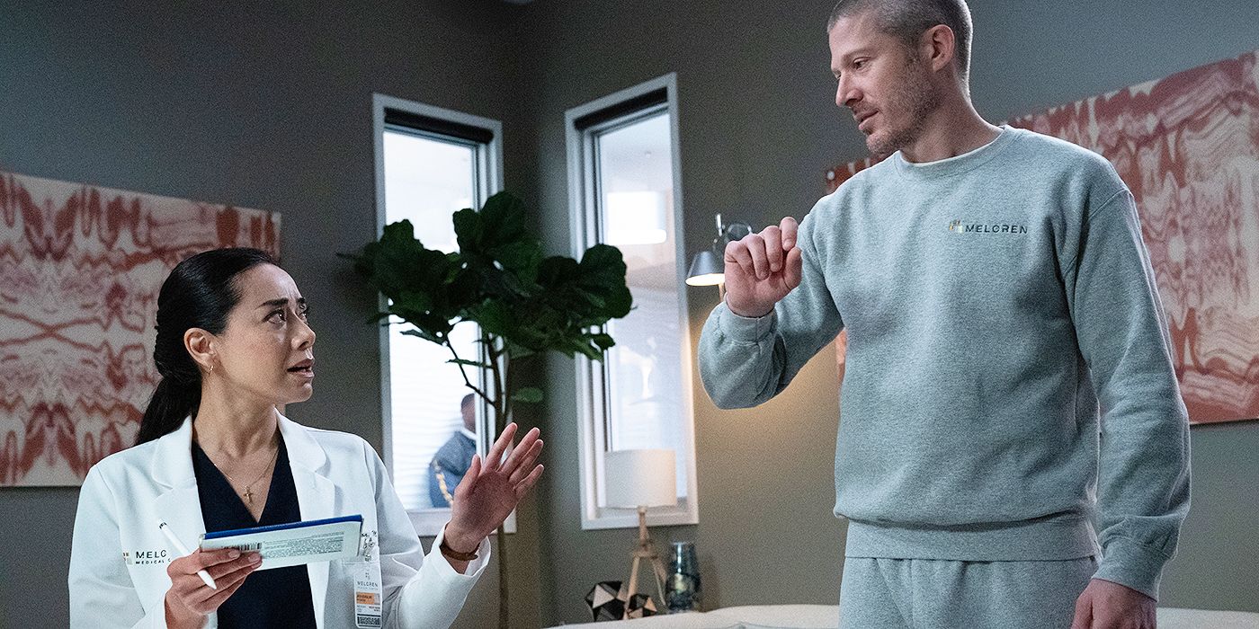 Voit talks to Ochoa in Criminal Minds: Evolution Season 3 Episode 9