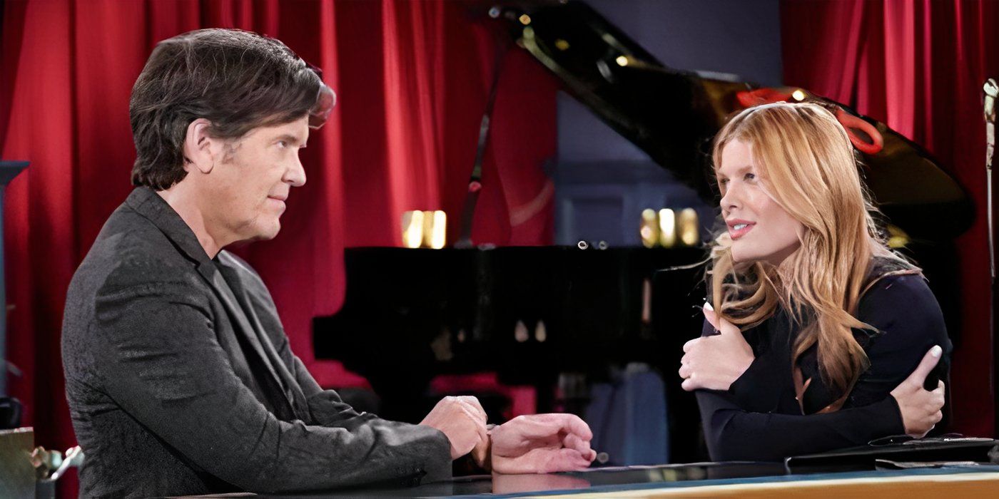 Michael Damian ve Michelle Stafford, Danny ve Phyllis olarak 'Genç ve Huzursuz'.