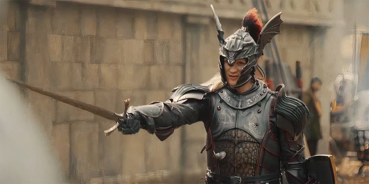 Matt Smith as Daemon Targaryen wielding Dark Sister in 'House of the Dragon' 