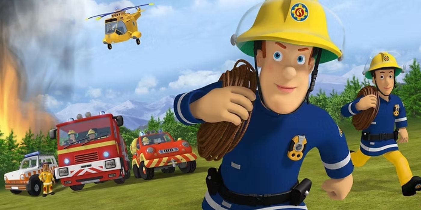 Steven Kynman voices Fireman Sam in Fireman Sam animated series