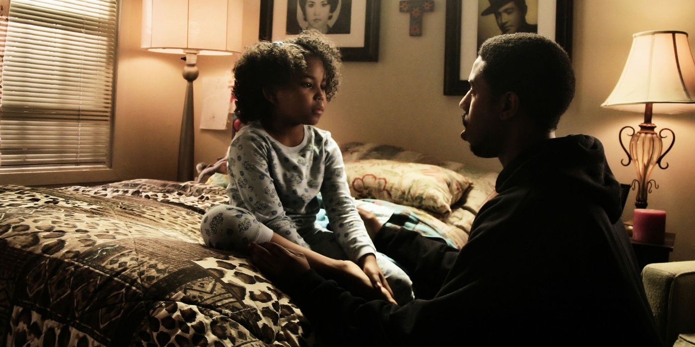 Ariana Neal and Michael B. Jordan as Tatiana and Oscar in Fruitvale Station
