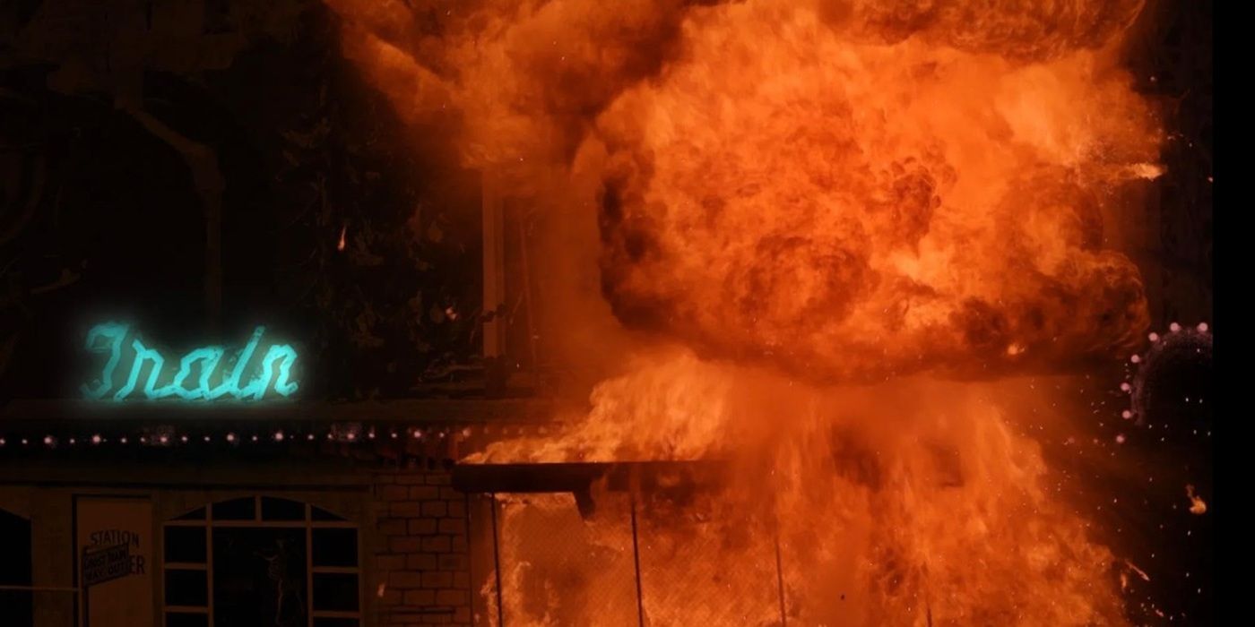 Exposed: The Ghost Train Fire documentary showing fire at the Luna Park Ghost Train.