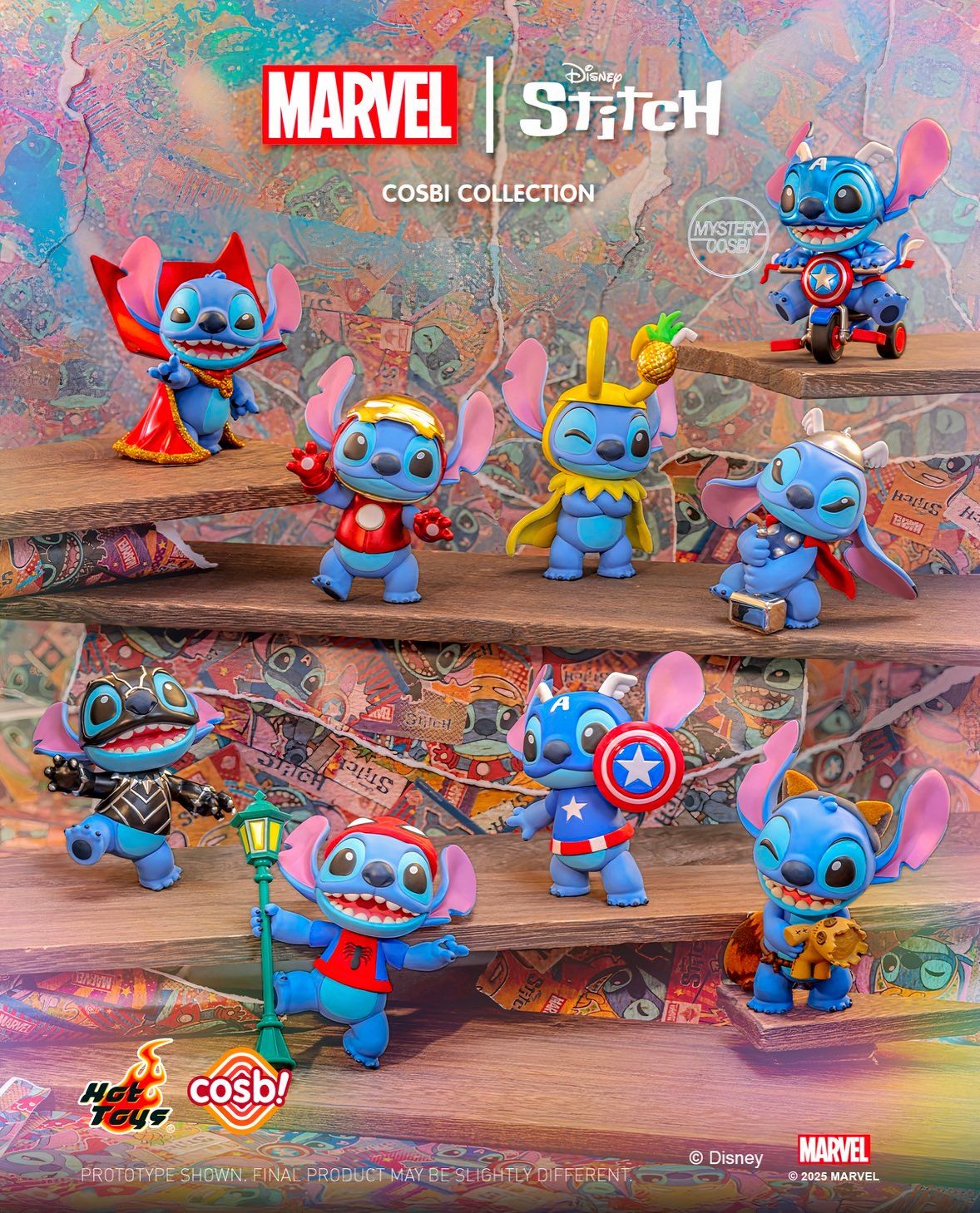HotToys marvel スティッチ COSBI ぬいぐるみペンダント HotToys marvel スティッチ COSBI ぬいぐるみペンダント Hot